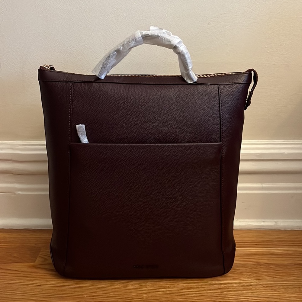 NWT Cole Haan Grand Ambition Backpack in winetasting